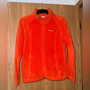 Orange Columbia Fleece